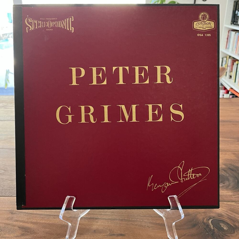 Benjamin Britten Peter Grimes 3xLP Box Set 1959 London OSA 1305